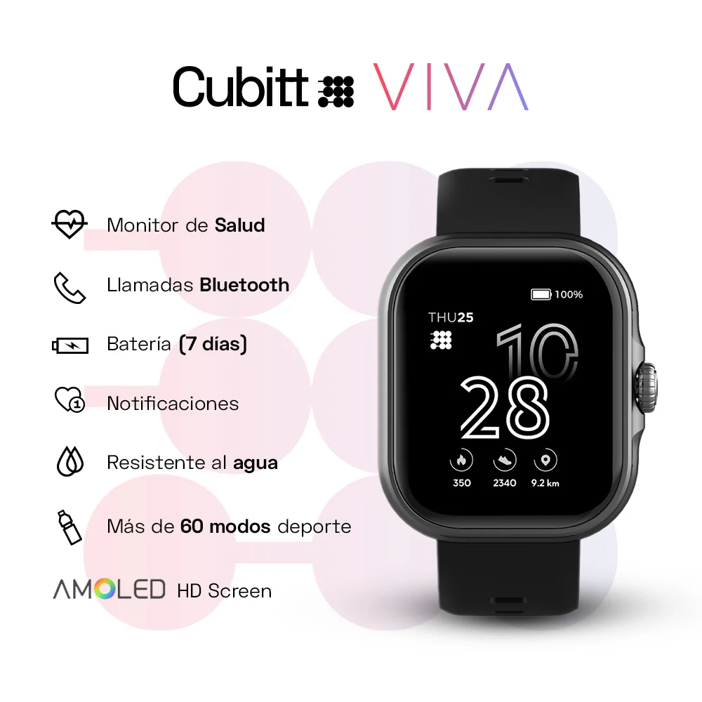 RELOJ CUBITT CT- VIVA5 - BLACK