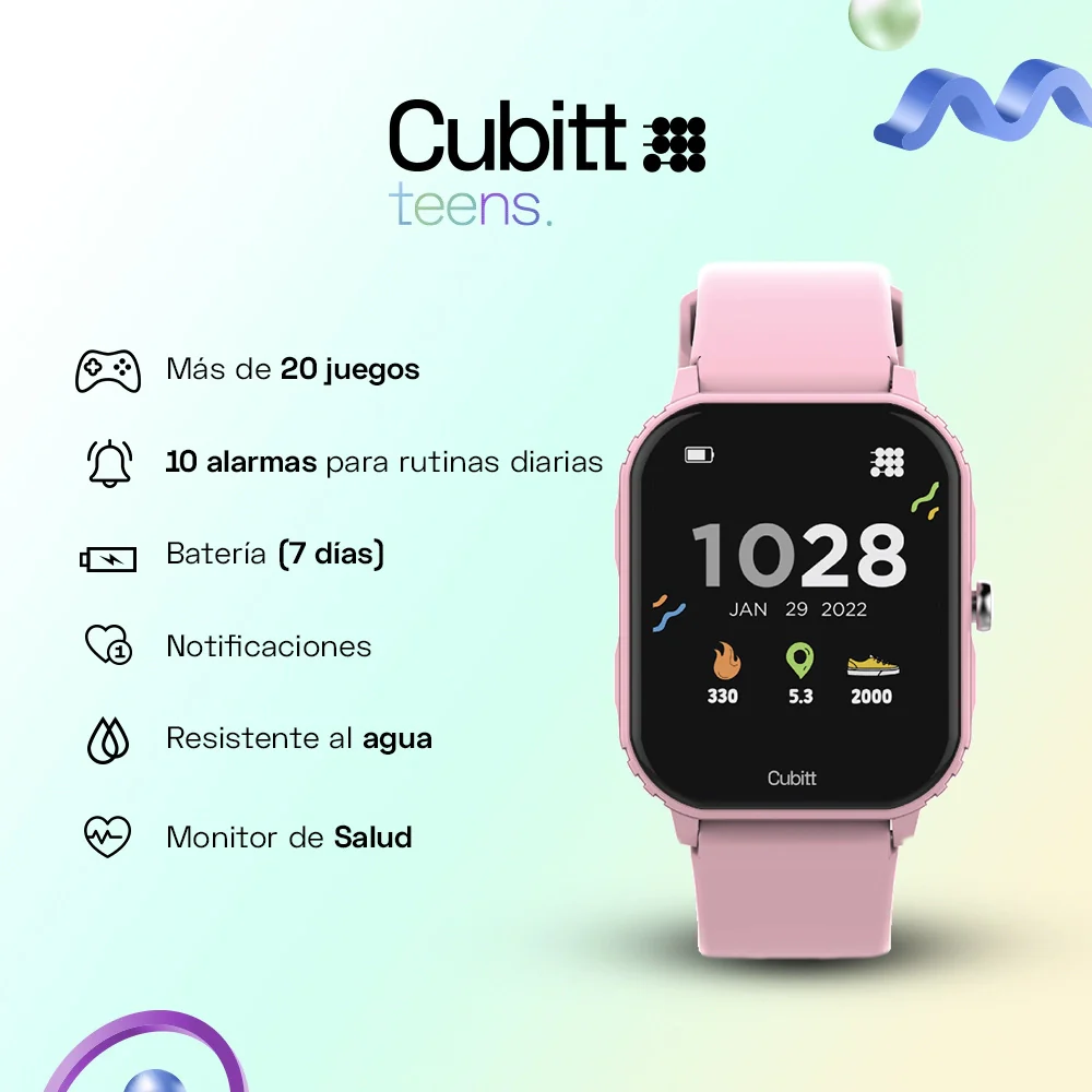 RELOJ CUBITT TEENS GEN2 - PINK