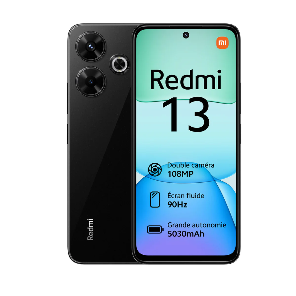 REDMI 13 6GB RAM 128GB ROM - NEGRO OCASO