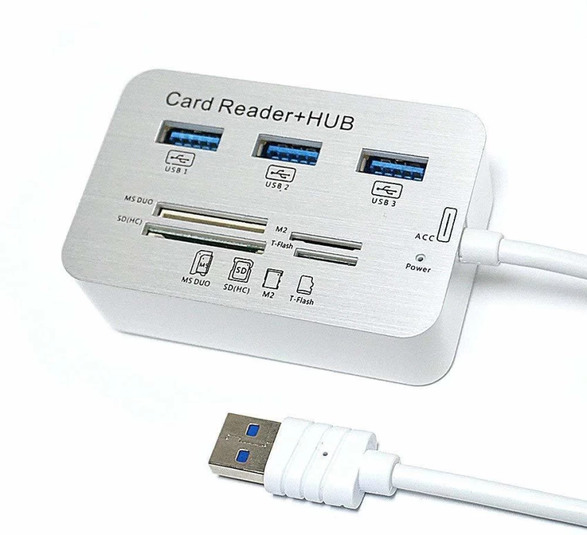 HUB USB 3.0/3.1 + CARD READER 5/10 GBPS