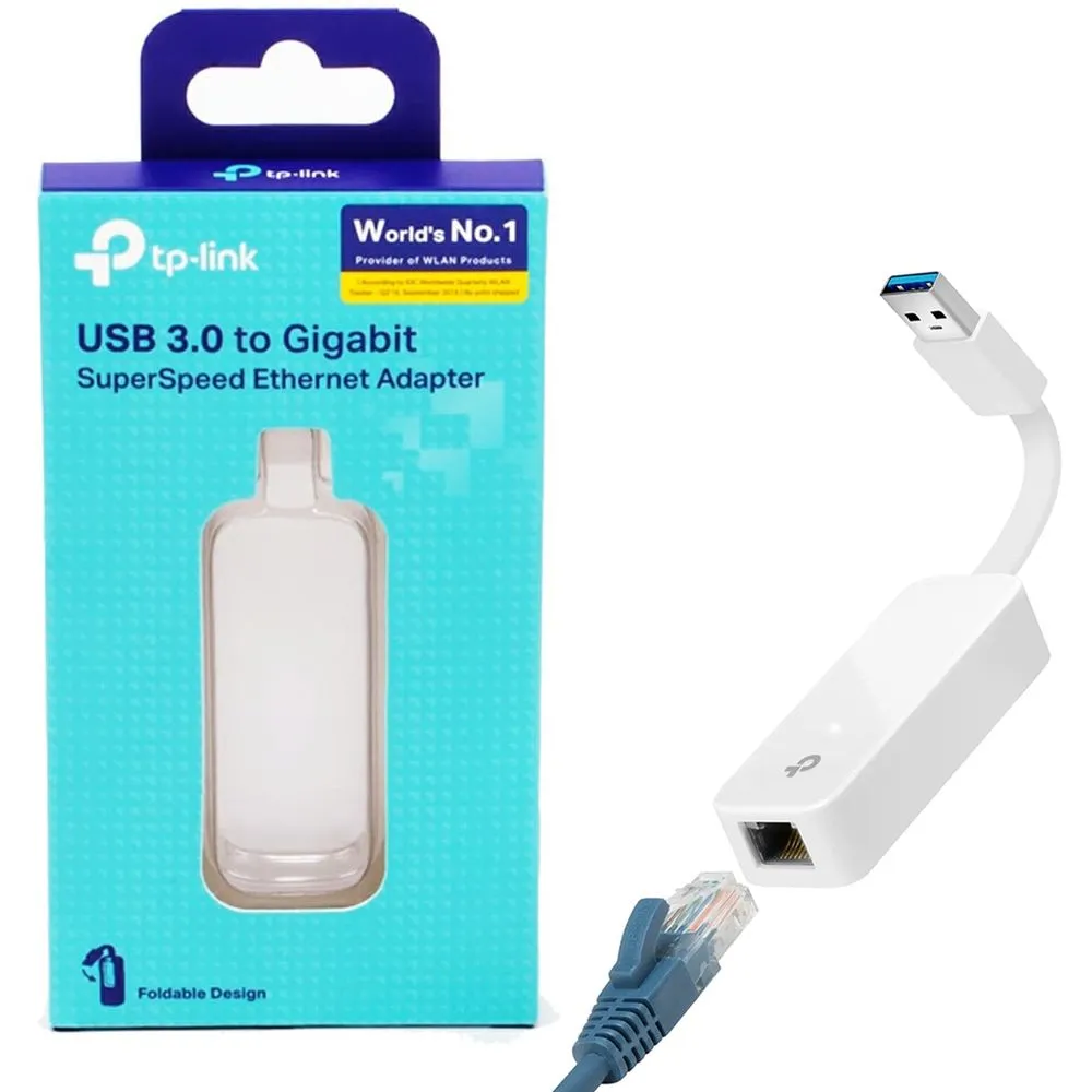 TP-LINK USB 3.0 TO GIGABIT SUPER SPEED ETHERNET ADAPTER