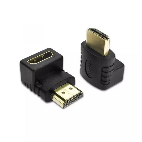 ADAPTER HDMI 90 GRADO ACOSTADO M/H