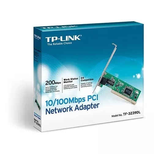 TP-LINK 200MBPS 10/100M PCI NETWORK ADAPTER / TF-3239DL