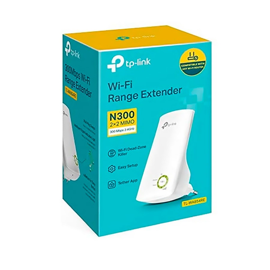 TP-LINK WIFI EXTENSOR DE RANGO N300 2X2 MIMO / TL-WA850RE