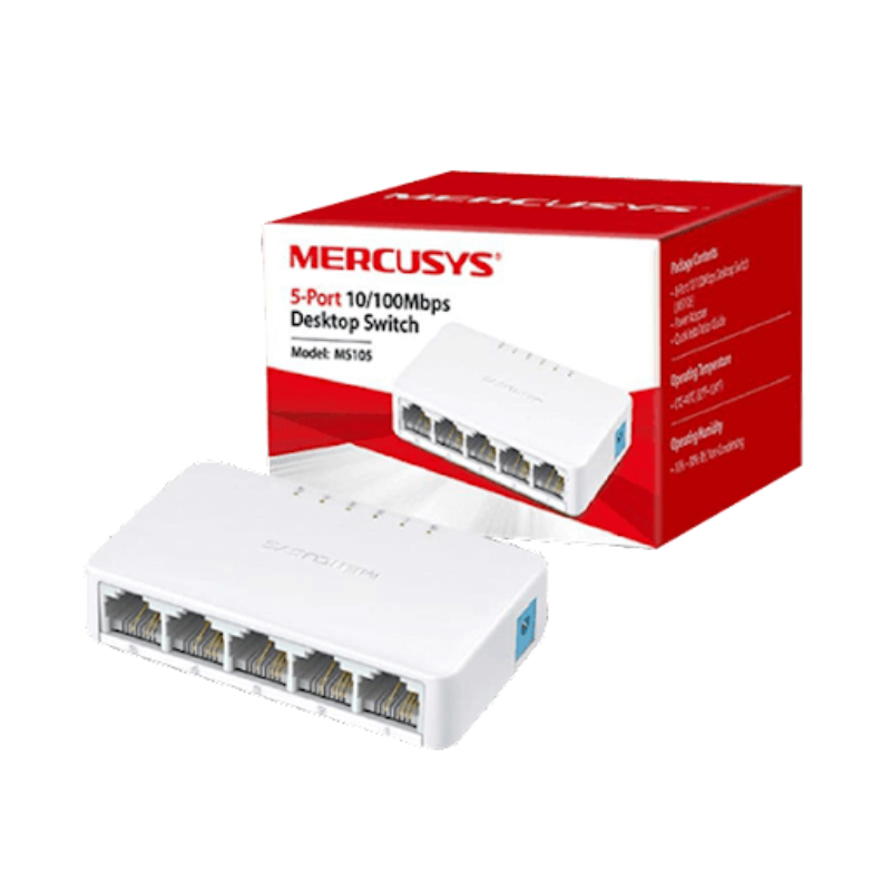 MERCUSYS 5 PORT 10/100 MBPS DESKTOP SWITCH / MS105