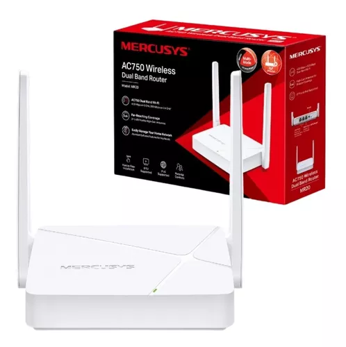 MERCUSYS AC750 WIRELESS DUAL BAND ROUTER / MR20