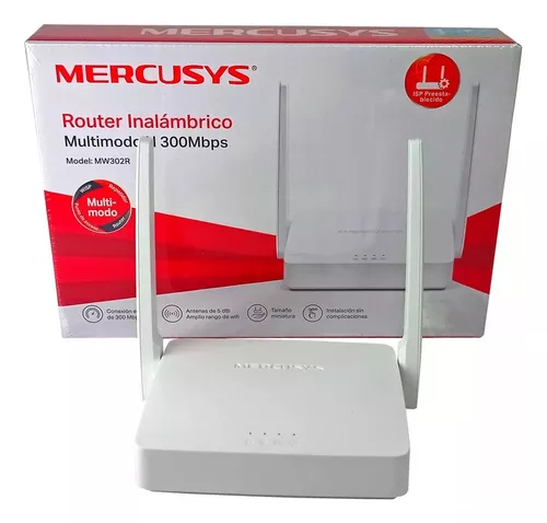 MERCUSYS ROUTER INALAMBRICO MULTIMODO N 300MBPS / MW302R