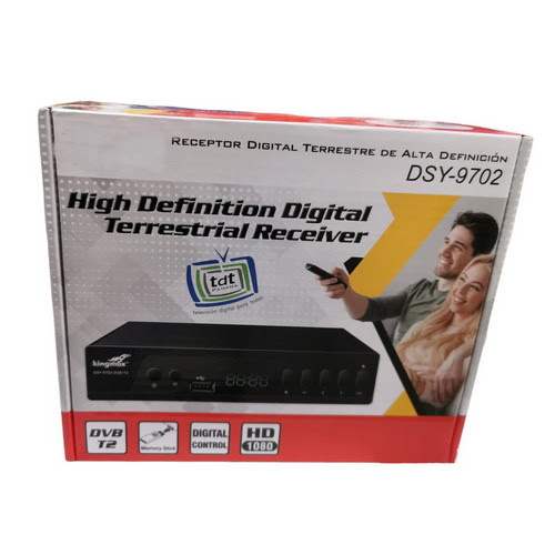 CAJILLA DVB T2 / RECEPTOR DIGITAL TERRESTRE DE ALTA DEFINICION DSY-9702