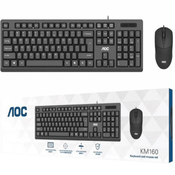 TECLADO AOC KM160 WIRED COMBO