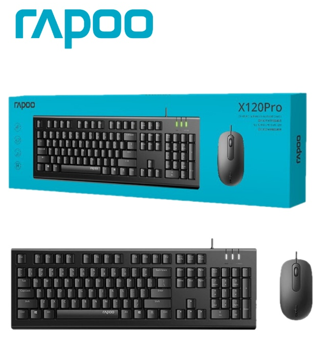 TECLADO RAPOO X120PRO COMBO