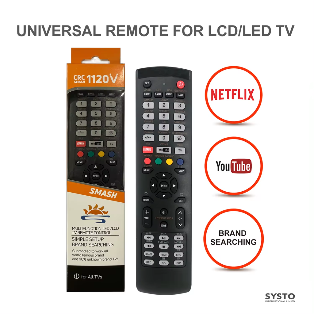 CONTROL UNIVERSAL CRC1120V - ALL TV