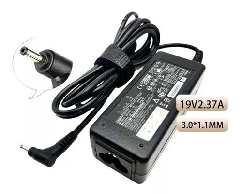 CARGADOR GENERICO PARA LAPTOP ACER 19V2.37A 3.0*1.0MM