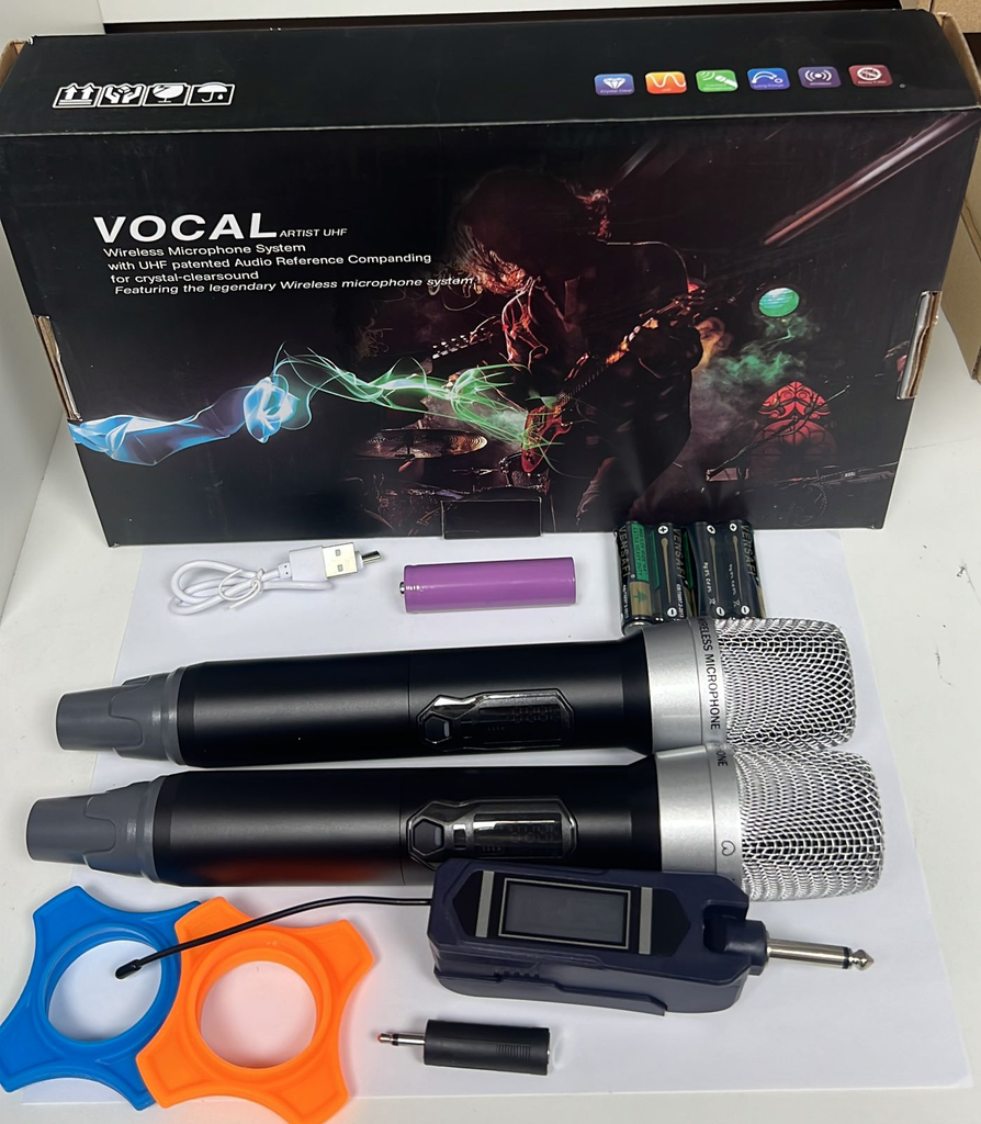 MICROFONO INALAMBRICO VOCAL ARTIC UHF