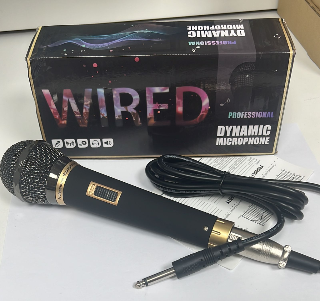 MICROFONO PROFESSIONAL DYNAMIC WIRED