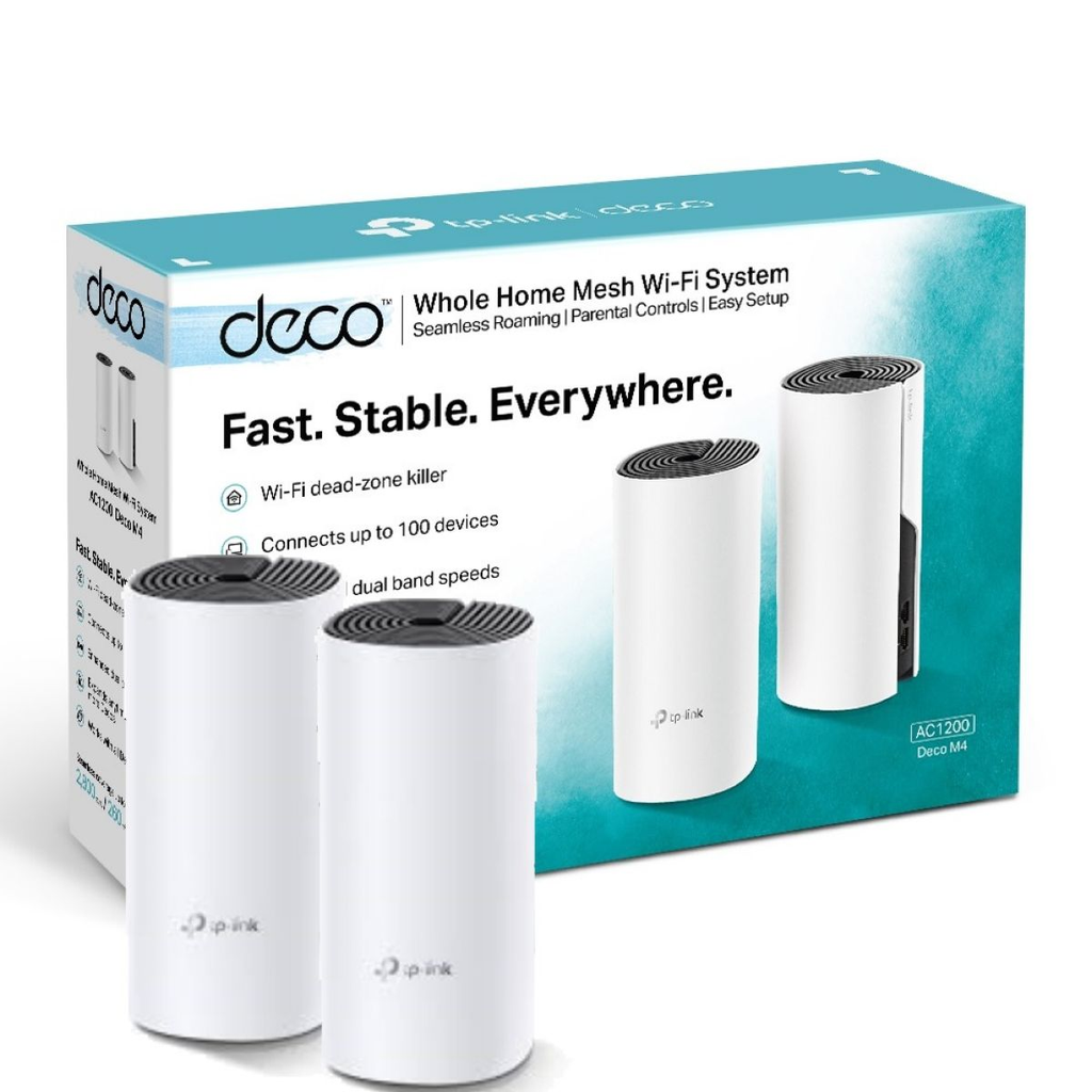 TP-LINK DECO WIFI E4 i AC1200 (2 Pack)