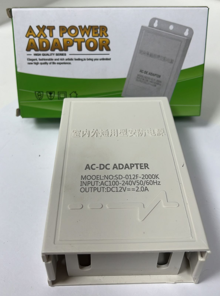 ADAPTADOR AXT / FUENTE DE ALIMENTACION DE SEGURIDAD UNIVERSAL PARA INTERIOR Y EXTERIORES