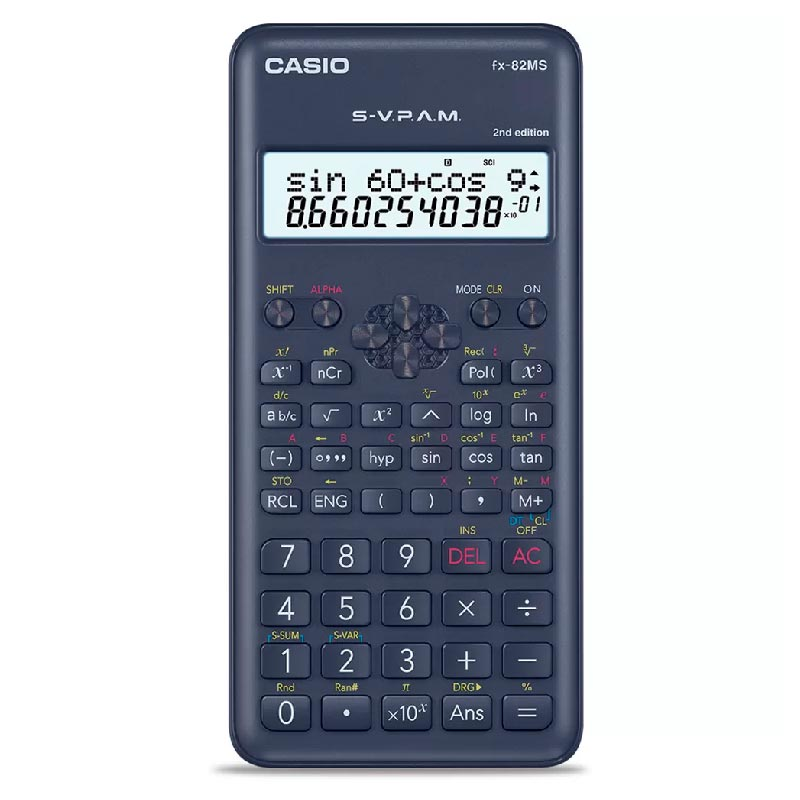 CALCULADORA CIENTIFICA CASIO FX-82MS 2nd EDITION