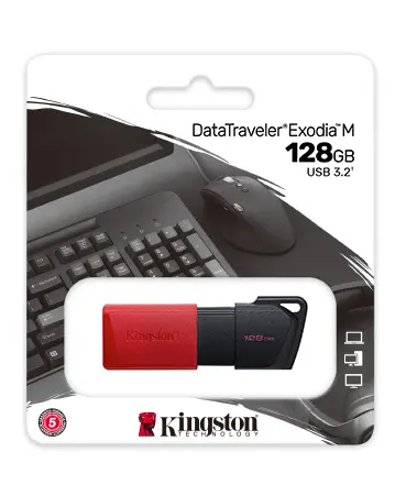 MEMORIA KINGSTON DATA TRAVELER EXODIA M 128GB USB 3.2