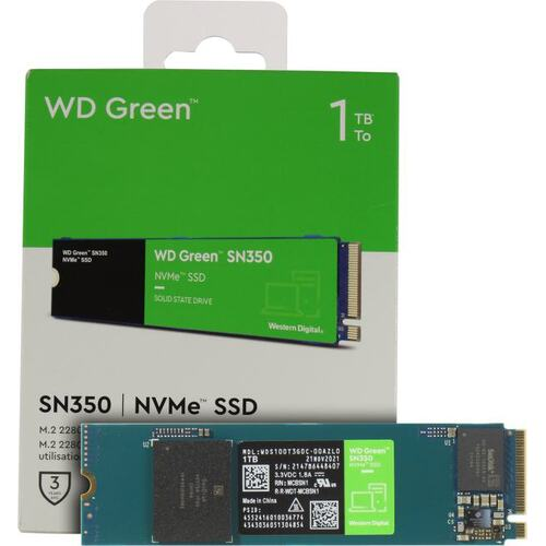 WD GREEN SN350 NV/Me SSD - 1TB