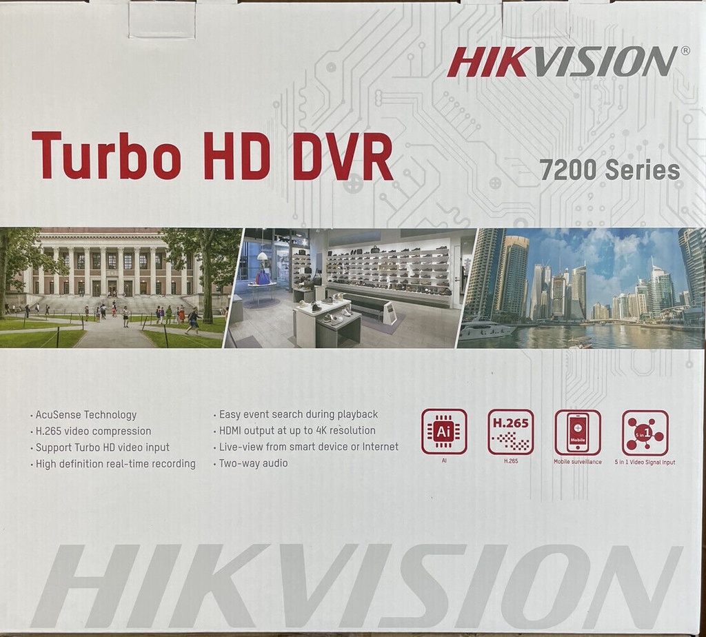 HIKVISION DVR 7200 IDS-7208HQHI-M1/S 4MP 8CH