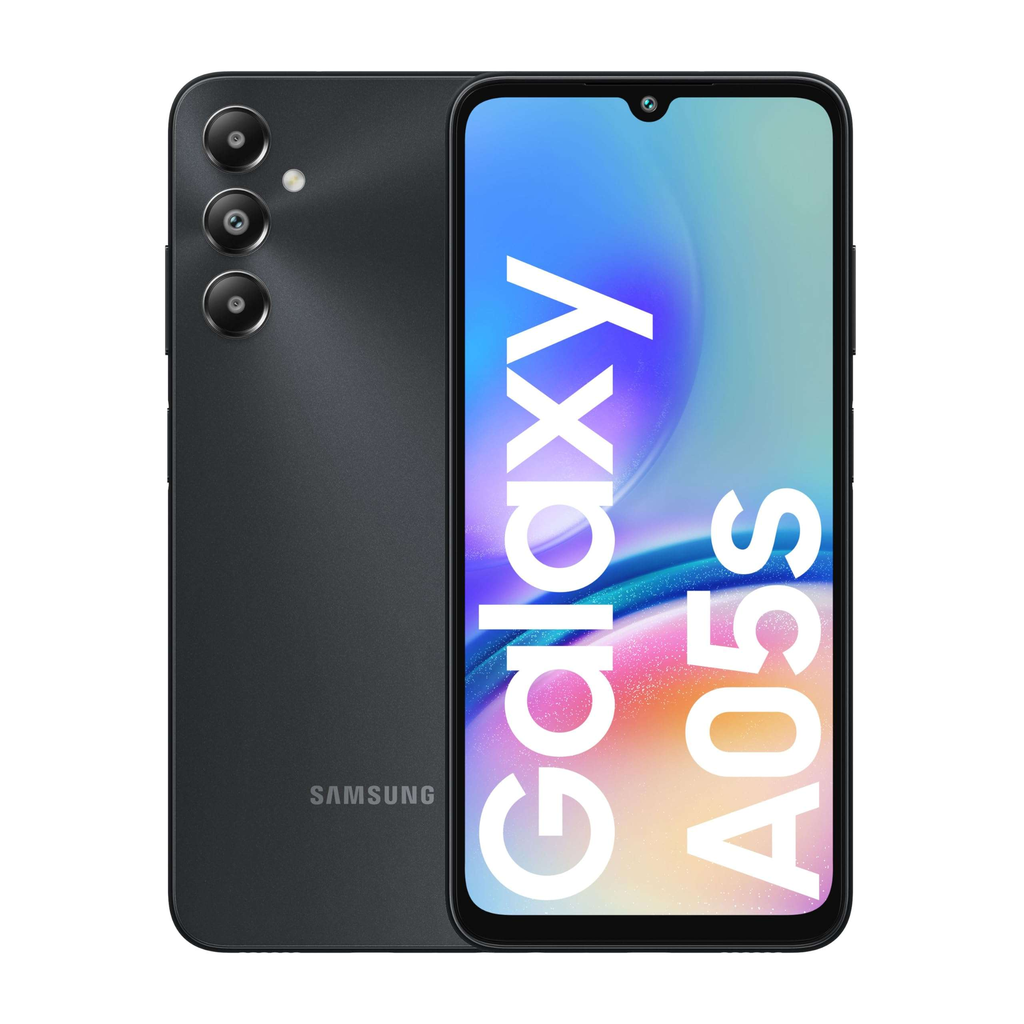 SAMSUNG GALAXY A05s 128GB ROM 4GB RAM - BLACK