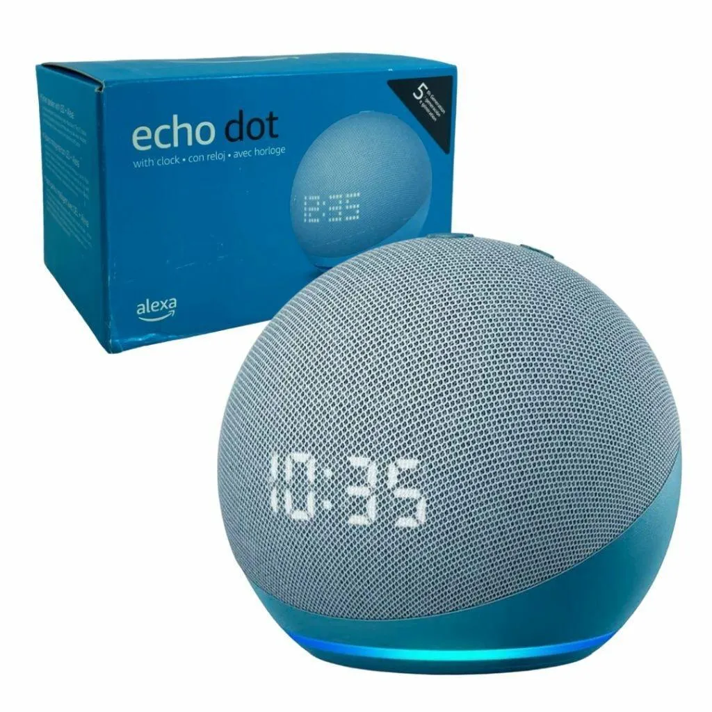 ECHO DOT WITH CLOCK CLOUD BLUE / ALEXA