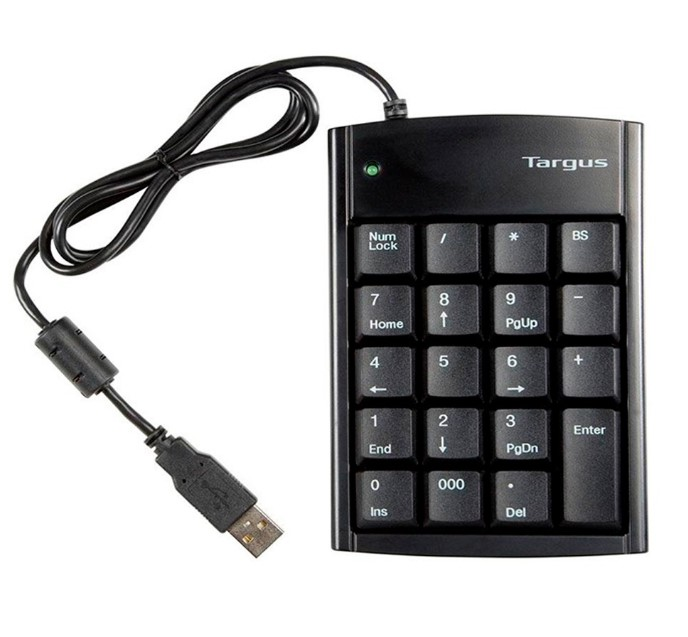 TECLADO NUMERICO CON 2 PUERTO USB