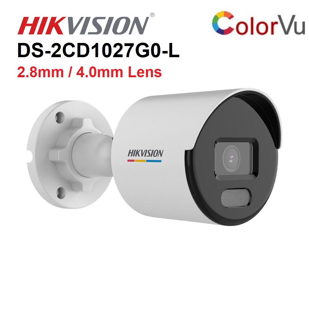 CAMARA / HIKVISION DS-2CD1027G0L 2.8MM C 2MP