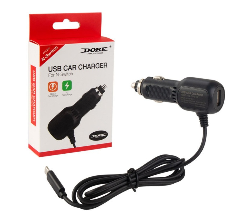 DOBE USB CAR CHARGER FOR NINTENDO SWITCH