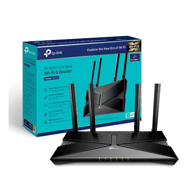 TP-LINK AX1800 DUAL BAND WIFI 6 ROUTER ARCHER AX23