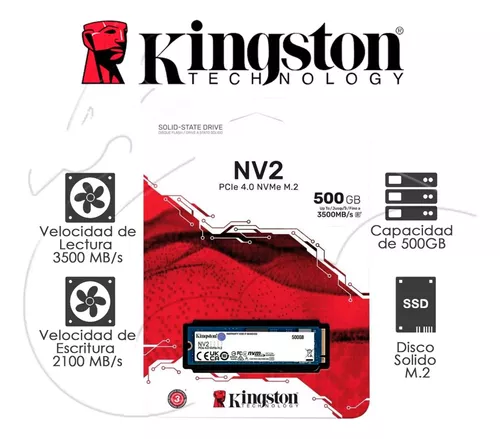 KINGSTON SSD NV2 500GB PCIe 4.0 NVMe M.2