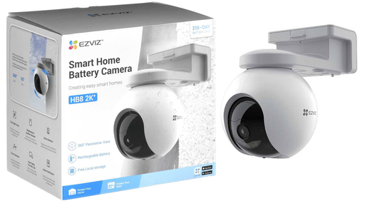 CAMARA EZVIZ HB8 2K INALAMBRICA / RECARGABLE / IP66