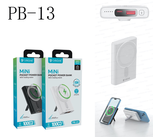 POWER BANK CELEBRAT PB-13 10000 MAH