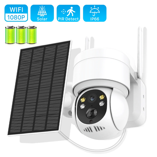 CAMARA ICSEE SOLAR 4G LTE TQ6-GK4-4GEU 5W/SOLAR HD2.5K BATERRY SYSTEM