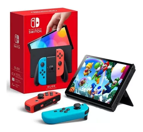 NINTENDO SWITCH OLED - ROJO/AZUL