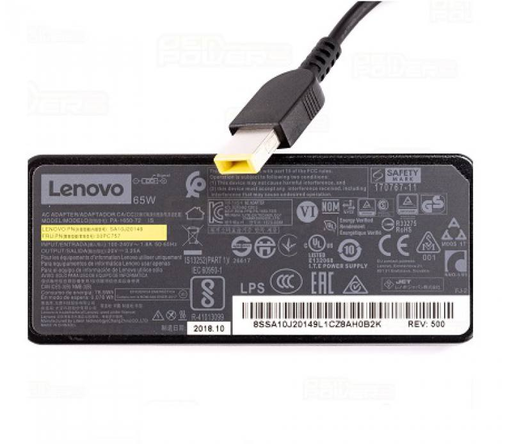 CARGADOR ORIGINAL PARA LENOVO 20V 3.25A