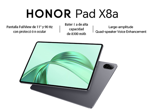 HONOR PAD X8A 4/128GB LTE WITH FLIP COVER - SPACE GREY