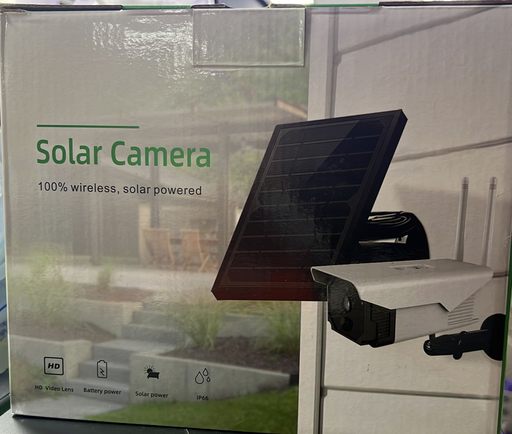 CAMARA TOSEEPLUS SOLAR WIRELESS POWER