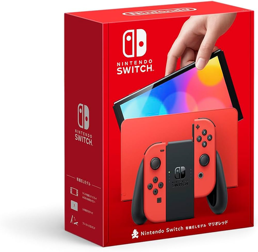 NINTENDO SWITCH OLED MARIO RED JDM