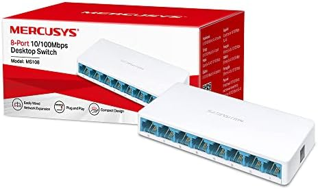 MERCUSYS 8 PORT 10/100 MBPS DESKTOP SWITCH / MS108