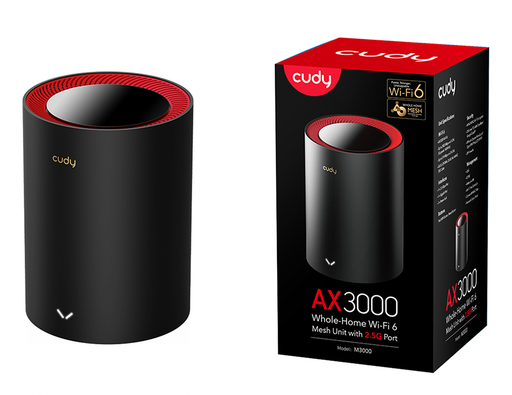 CUDY AX3000 WHOLE HOME WIFI 6 MESH UNIT WITH 2.5G PORT