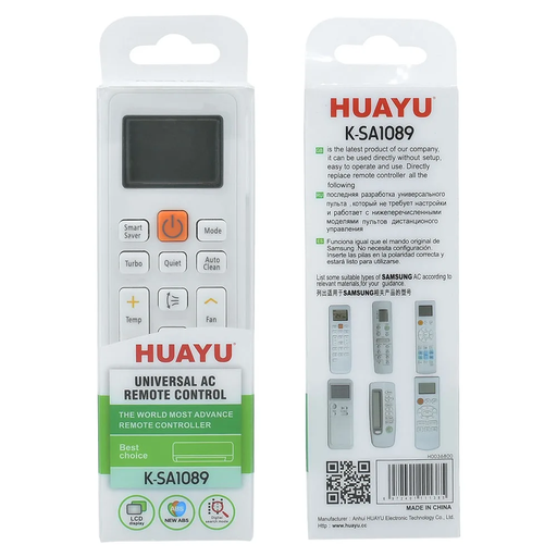 CONTROL UNIVERSLA AIR-CONDITIONER / HUAYU K-SA1089