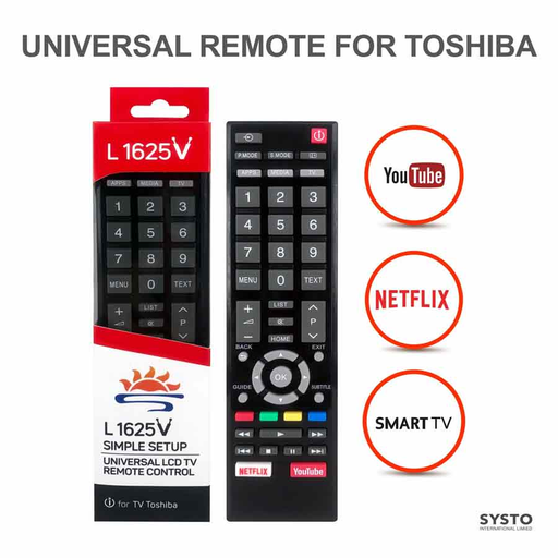 CONTROL UNIVERSAL L1625V - TOSHIBA