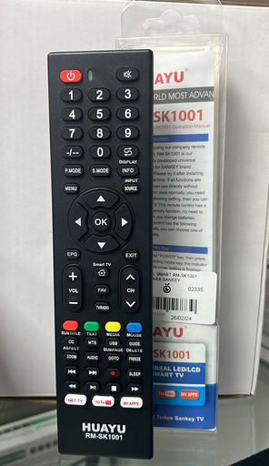 CONTROL HUAYU UNIVERSAL RM-SK1001 / SANKEY