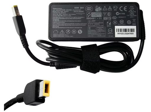 CARGADOR GENERICO PARA LAPTOP LENOVO 20V-3.25A USB 65W