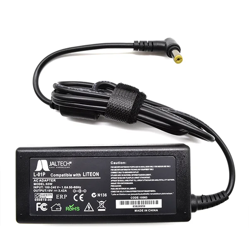 CARGADOR GENERICO PARA LAPTOP ACER 19V 3.4.42A