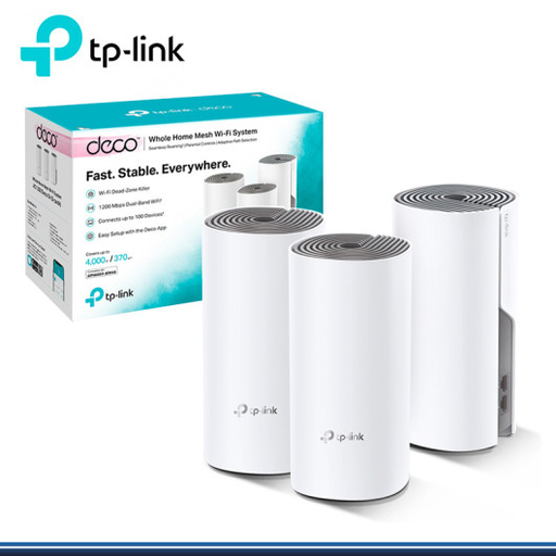 TP-LINK DECO E4 SISTEMA MESH AC1200 WIFI (3 PACK)