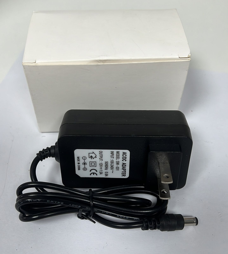 CARGADOR AC/DC ADAPTER 12V 1.5A