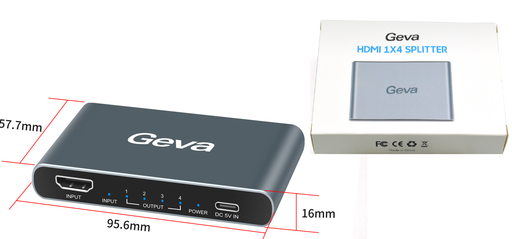 GEVA HDMI 1X4 SPLITTER