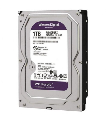 DISCO DURO WESTERN DIGITAL 1TB WD PURPLE